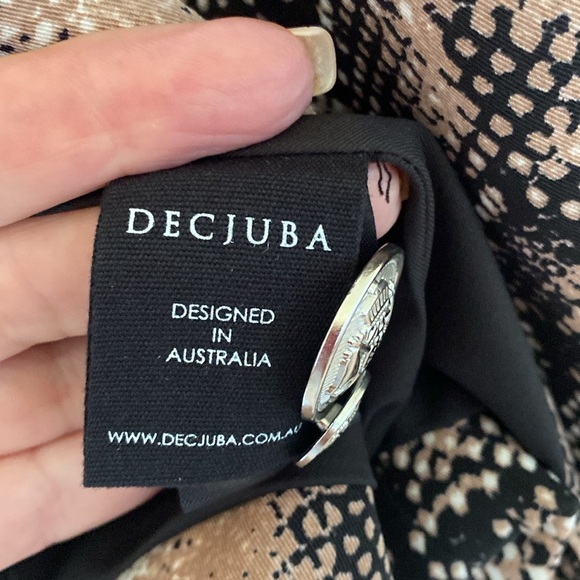 Decuba double breasted animal print blazer - Picture 7 of 7